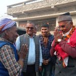 “तपाईं आएपछि हामी एकजुट” — महम्मदपुरमा गाेविन्द चाैधरी पुगेपछि मतदाताको प्रतिक्रिया