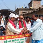 सन्तपुर, पेटभर्वा र रामदासीमा गोविन्द चौधरीको घरदैलो अभियान तीव्र