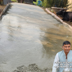 निर्वाचनको वाचा पूरा गर्दै वडा अध्यक्ष यादवले गराए सडक ढलान,स्थानीयमा खुशी