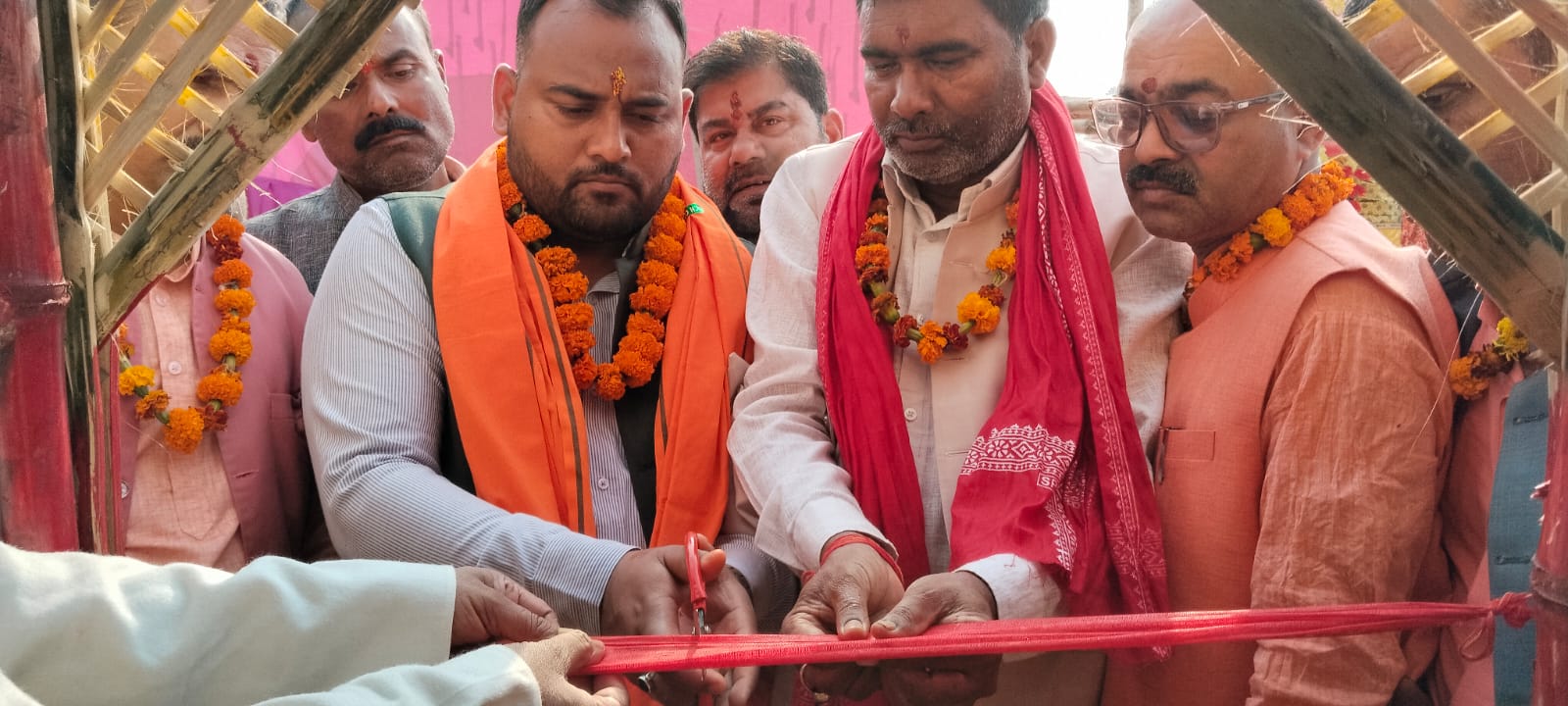 प्रेमपुर गाेनाहीमा श्री विष्णु महायज्ञलाई मन्त्री पटेलले गरे उदघाटन