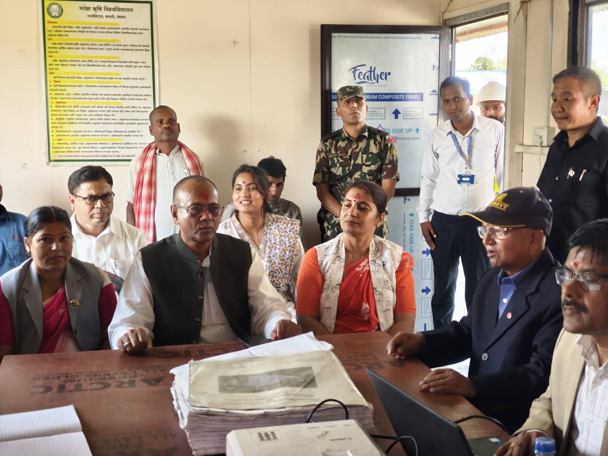 मुख्यमन्त्री यादवसहित अनुगमन, मन्त्री तिवारीको कृषि शिक्षामा विशेष जोड