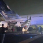 दिल्लीमा स्विस एयरलाइन्सको विमान ठुलो दुर्घटनाबाट बच्यो, ६ जना घाइते