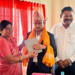 मौलापुरमा प्रमुख प्रशासकीय अधिकृत सुरेश बाबु घिमिरेलाई स्वागत