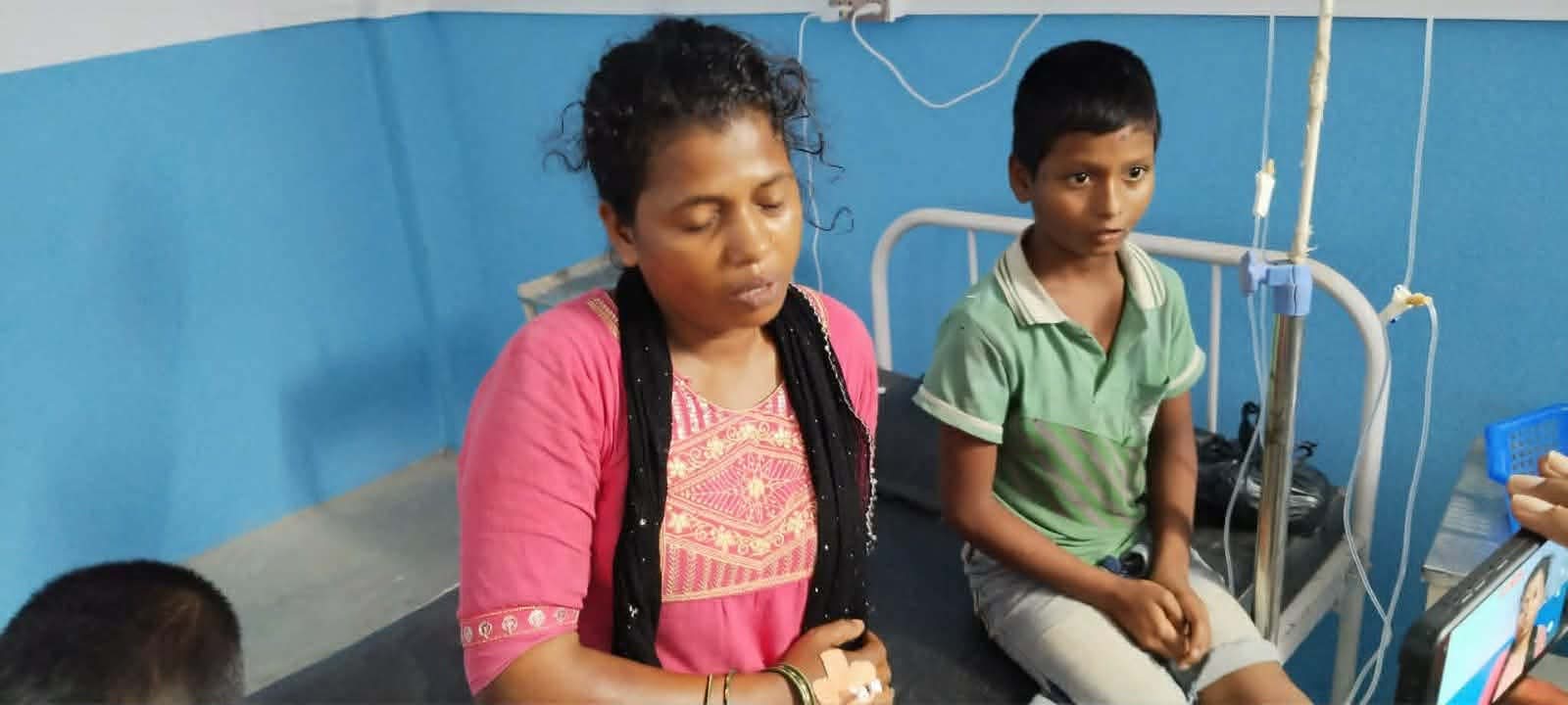 जेठाजुको कुटपिटबाट महिला र दुई नाबालक घाइते, अस्पतालबाटै न्यायको माग