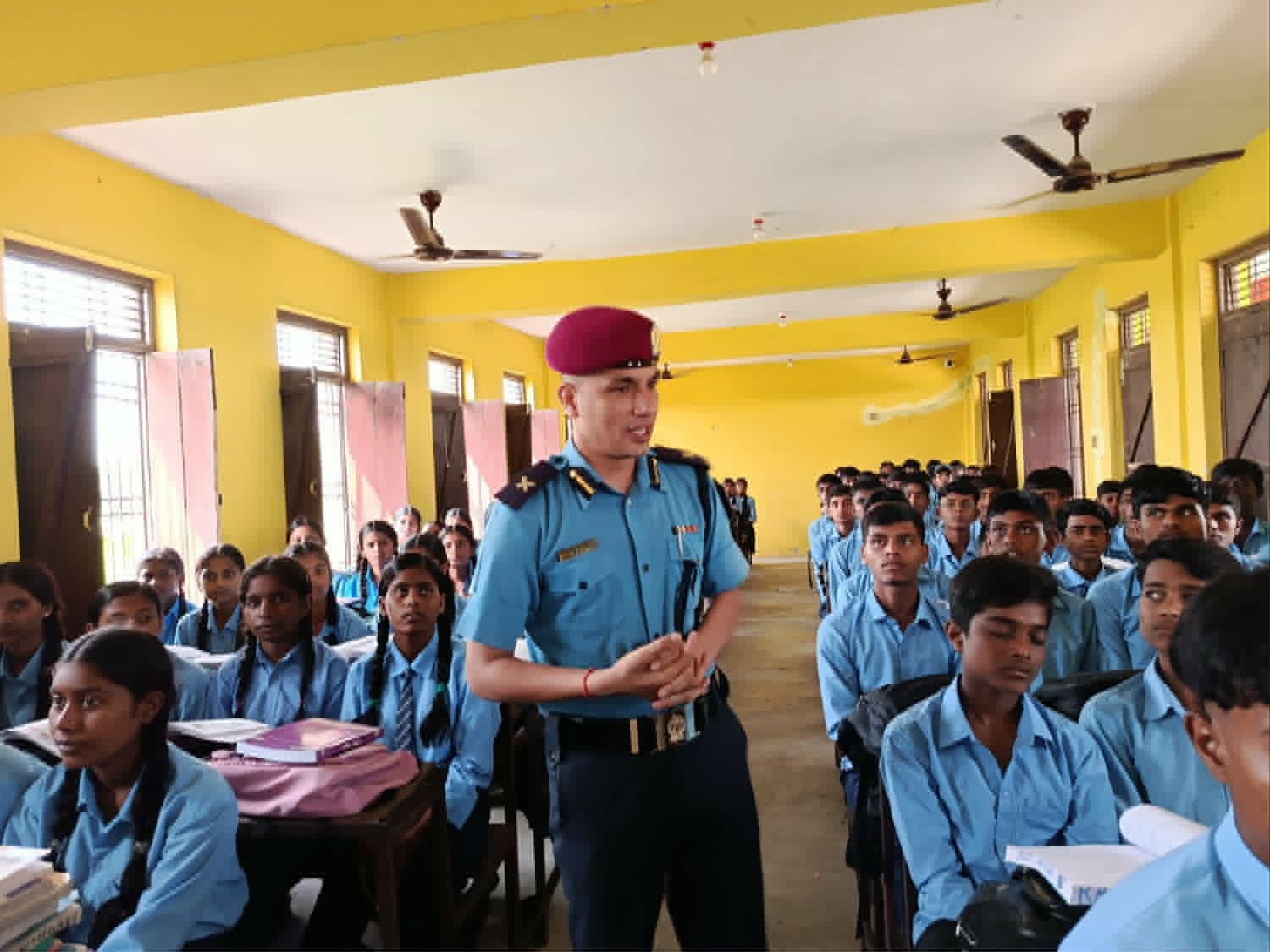 मौलापुरमा विद्यार्थीलाई लागुऔषधविरुद्ध जनचेतना प्रदान