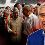 देउवाको स्वागत गर्न विमानस्थलमा नेता कार्यकर्ताको भिड