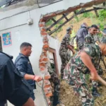 धनुषामा पहिरोले घर पुरिँदा एक महिलाको मृत्यु, चार जनाको उद्धार