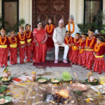 शीतल निवासमा राष्ट्रपति पौडेलबाट नवकन्याको पूजार्चना